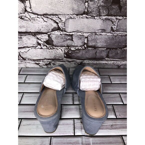 Taryn Rose Madisson Blue Suede Leather Pointed Toe Heels Women Sz 9B US/39EU - Picture 5 of 16